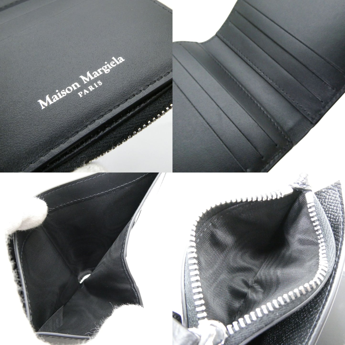 Maison Margiela 4 Stitch Grain Bi-Fold Wallet Size ONE SIZE