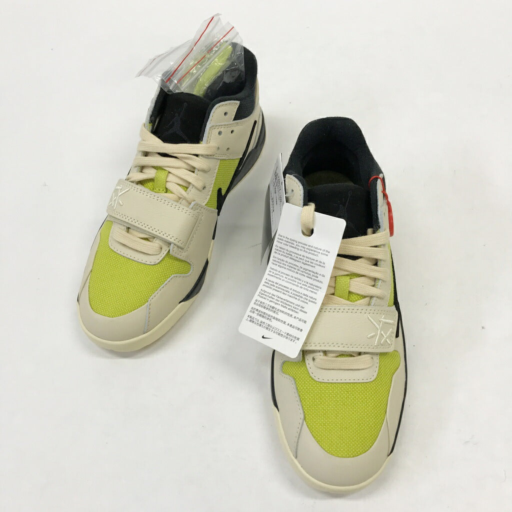 NIKE Travis Scott Jumpman Jack TR Beige Sneakers Size 27.5