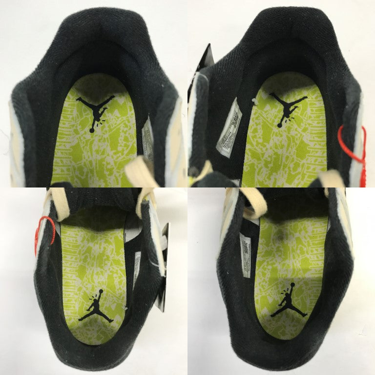 NIKE Travis Scott Jumpman Jack TR Beige Sneakers Size 27.5