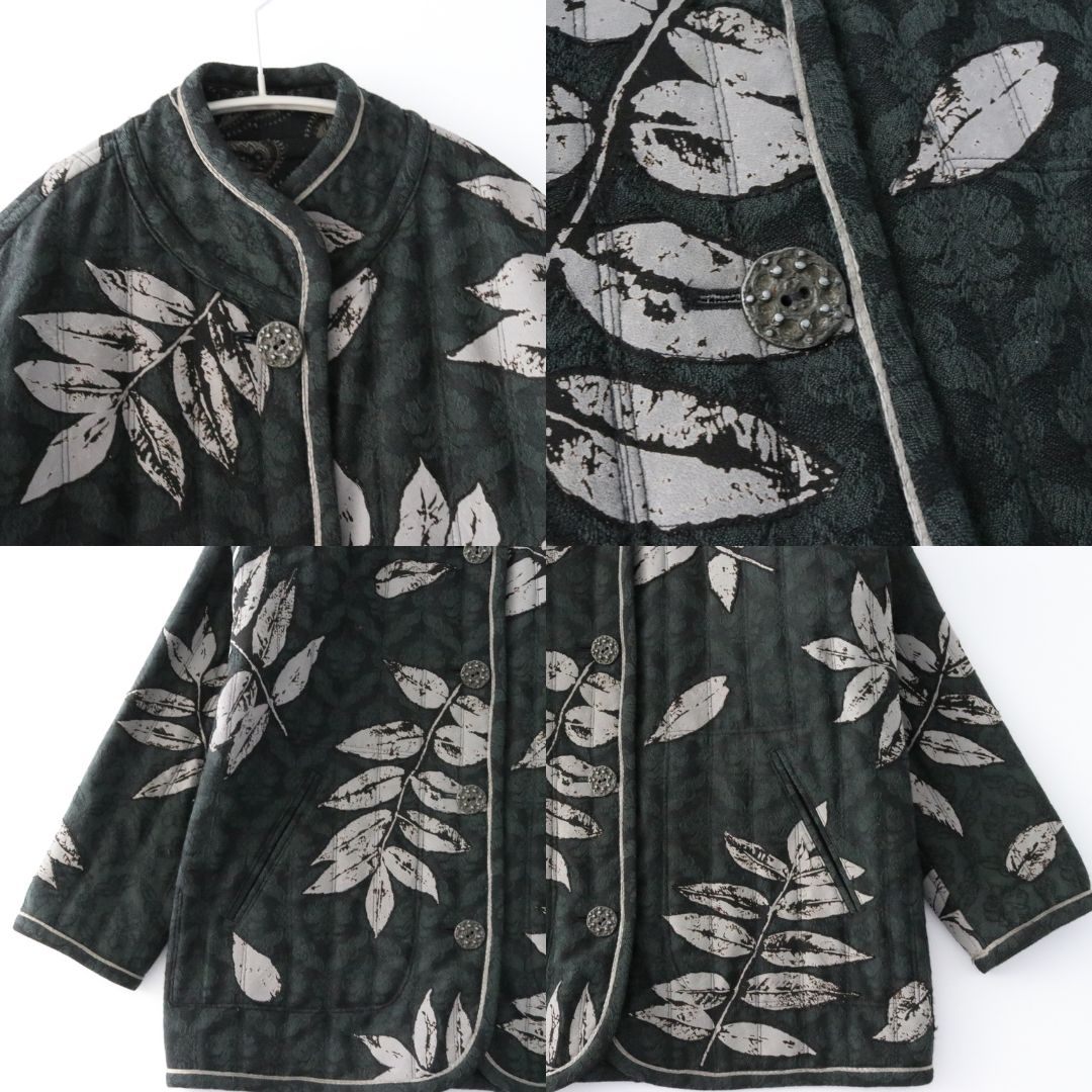 KOOS 80s 90s Vintage Reversible Quilted Jacket Size S