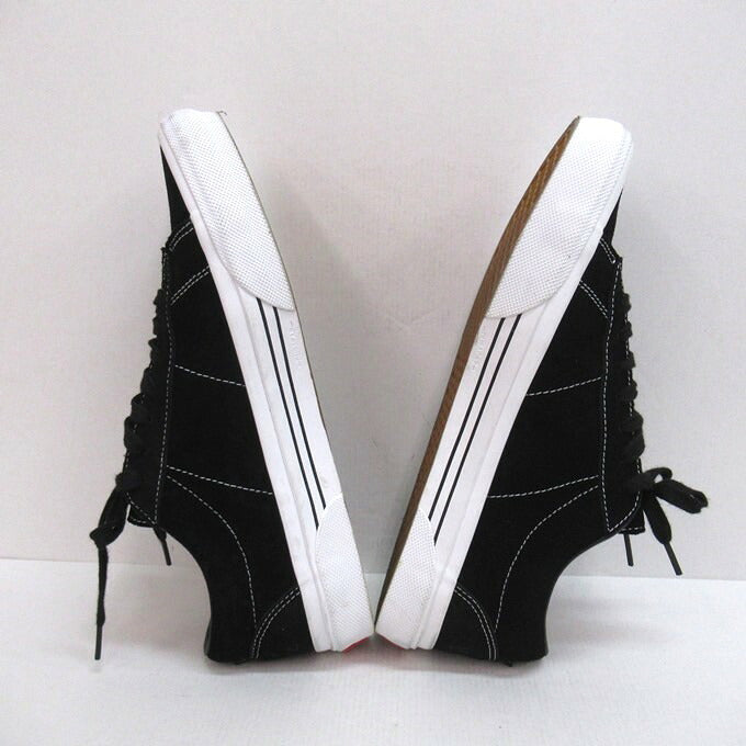 VANS x SUPREME Sid Fuck Em Black White Sneakers Size 28.5cm