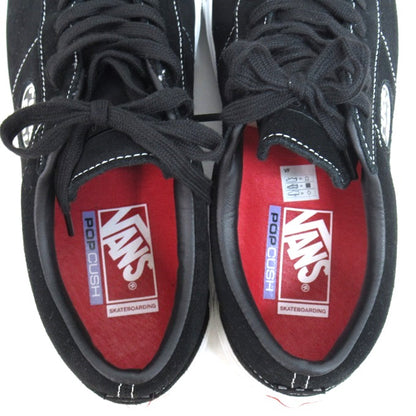 VANS x SUPREME Sid Fuck Em Black White Sneakers Size 28.5cm