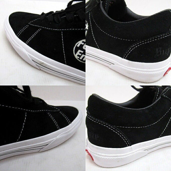 VANS x SUPREME Sid Fuck Em Black White Sneakers Size 28.5cm