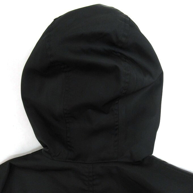 PRADA 90s Nylon Hooded Jacket Black Size 50