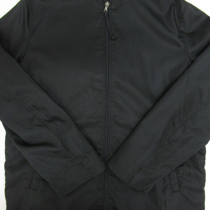 PRADA 90s Nylon Hooded Jacket Black Size 50