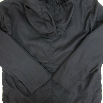 PRADA 90s Nylon Hooded Jacket Black Size 50