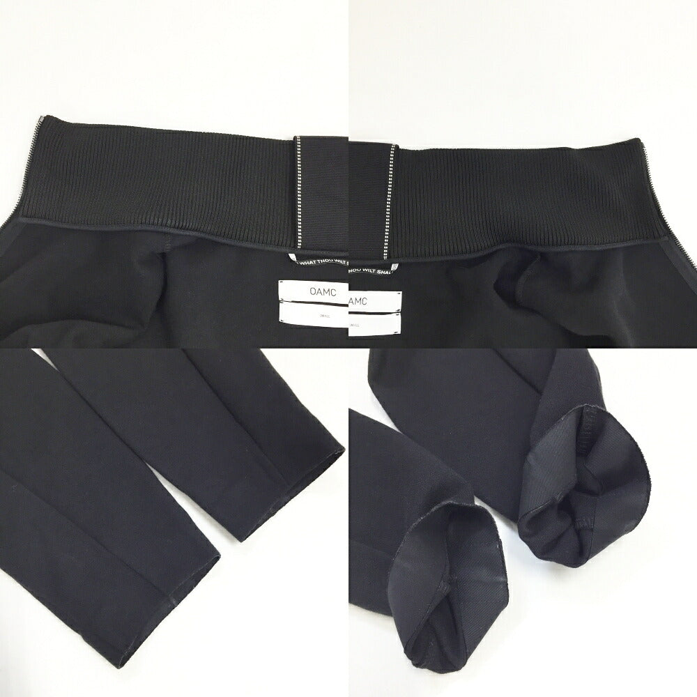 OAMC Sweat Technical Track Jacket Black Size S