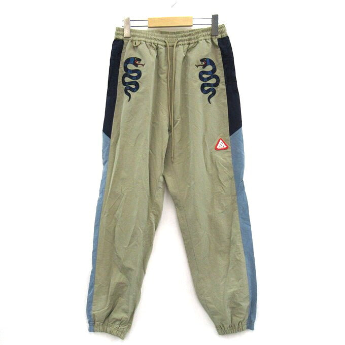 PUNK DRUNKERS Snake Embroidery Pants Multi Size M