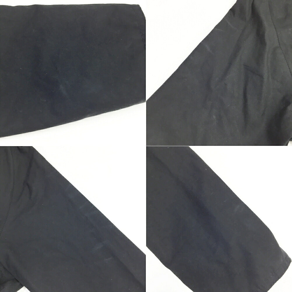 Barbour Bedale Hooded Wax Jacket Black Size 42