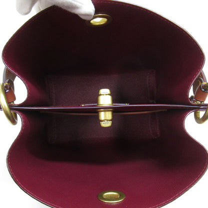 COACH Signature 2-Way Bucket Bag Brown/Purple Size ONE SIZE