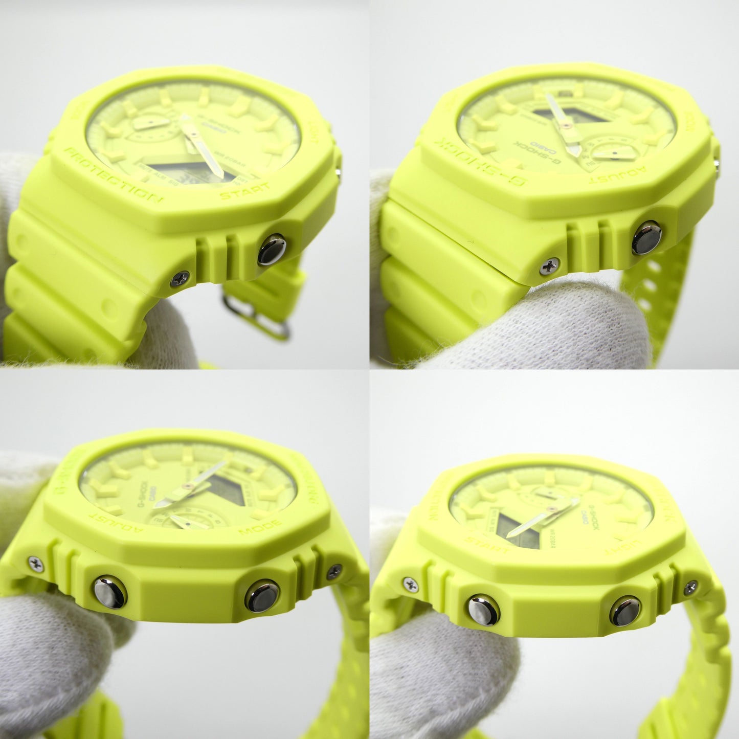 CASIO G-SHOCK GA-2100-9A9ER One Yellow Watch Size ONE SIZE