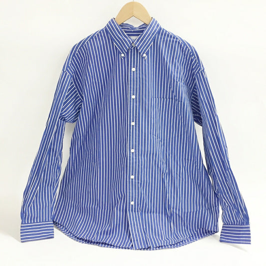 Graphpaper THOMAS MASON Stripe Shirt Blue Size 2