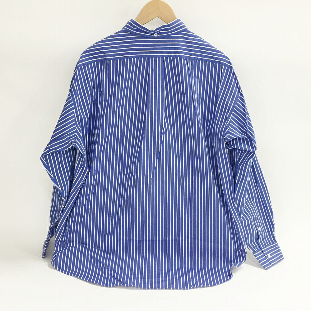 Graphpaper THOMAS MASON Stripe Shirt Blue Size 2