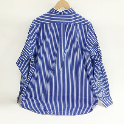 Graphpaper THOMAS MASON Stripe Shirt Blue Size 2