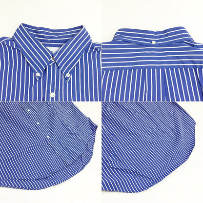 Graphpaper THOMAS MASON Stripe Shirt Blue Size 2