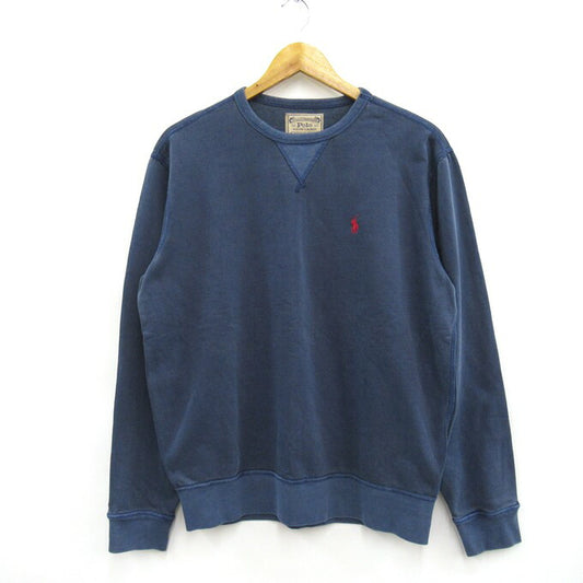 POLO RALPH LAUREN Long Sleeve Sweatshirt Blue Size M
