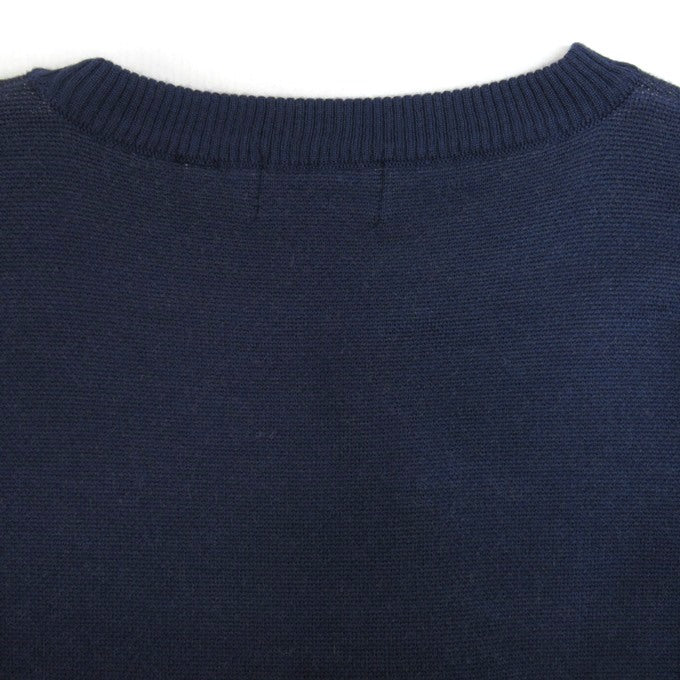 XLARGE Emblem Logo Crewneck Knit Sweater Blue Size XL