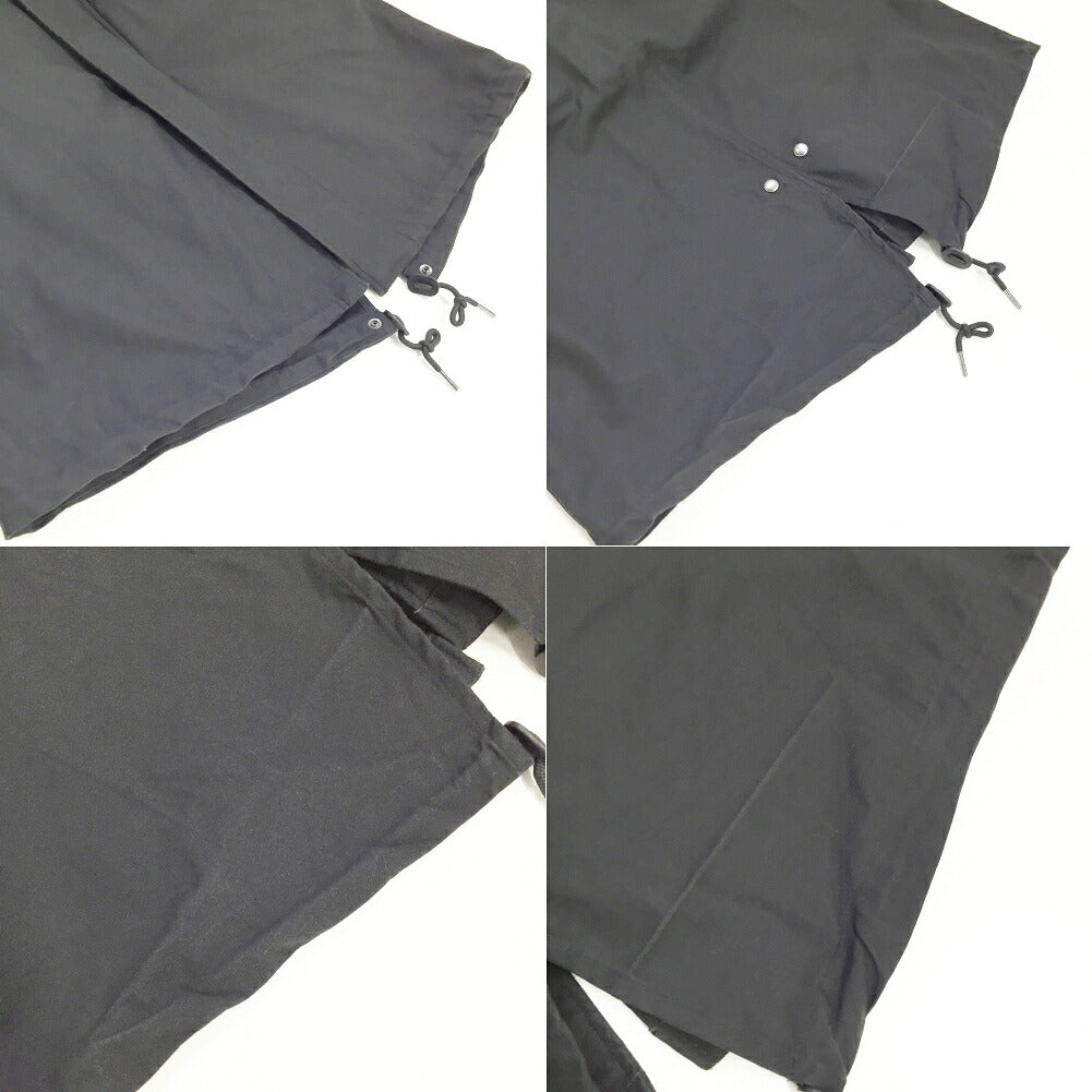 FRED PERRY Zip Liner Mod Parka Coat Black Size M