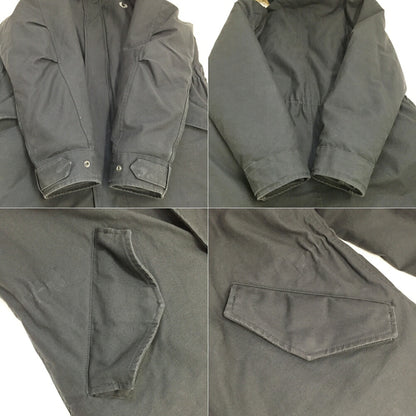FRED PERRY Zip Liner Mod Parka Coat Black Size M