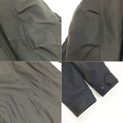 FRED PERRY Zip Liner Mod Parka Coat Black Size M