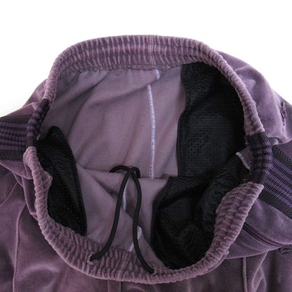 Needles Narrow Velour Track Pants Purple Size L