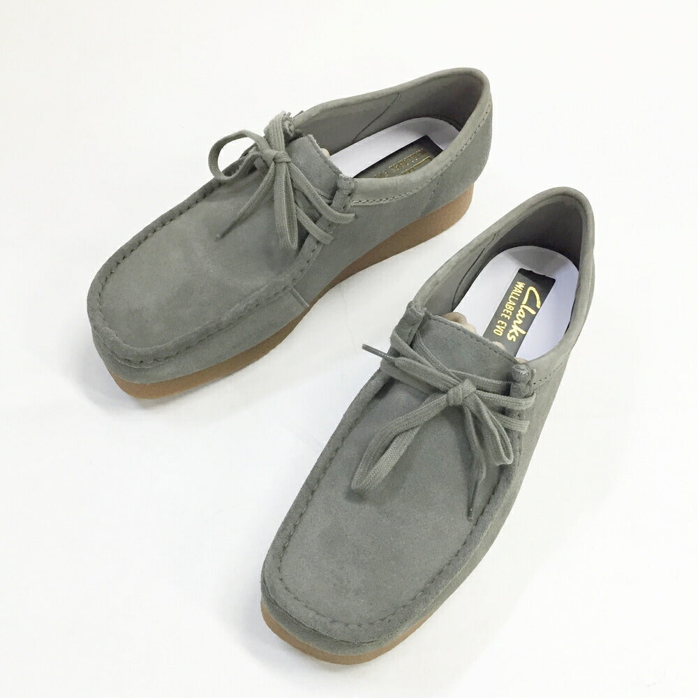 Clarks Wallabee Evo Gray Boots Size 42