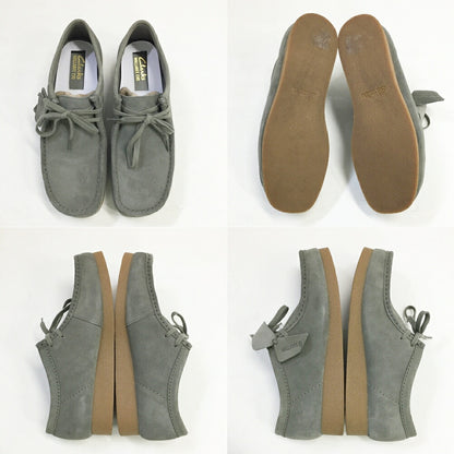 Clarks Wallabee Evo Gray Boots Size 42