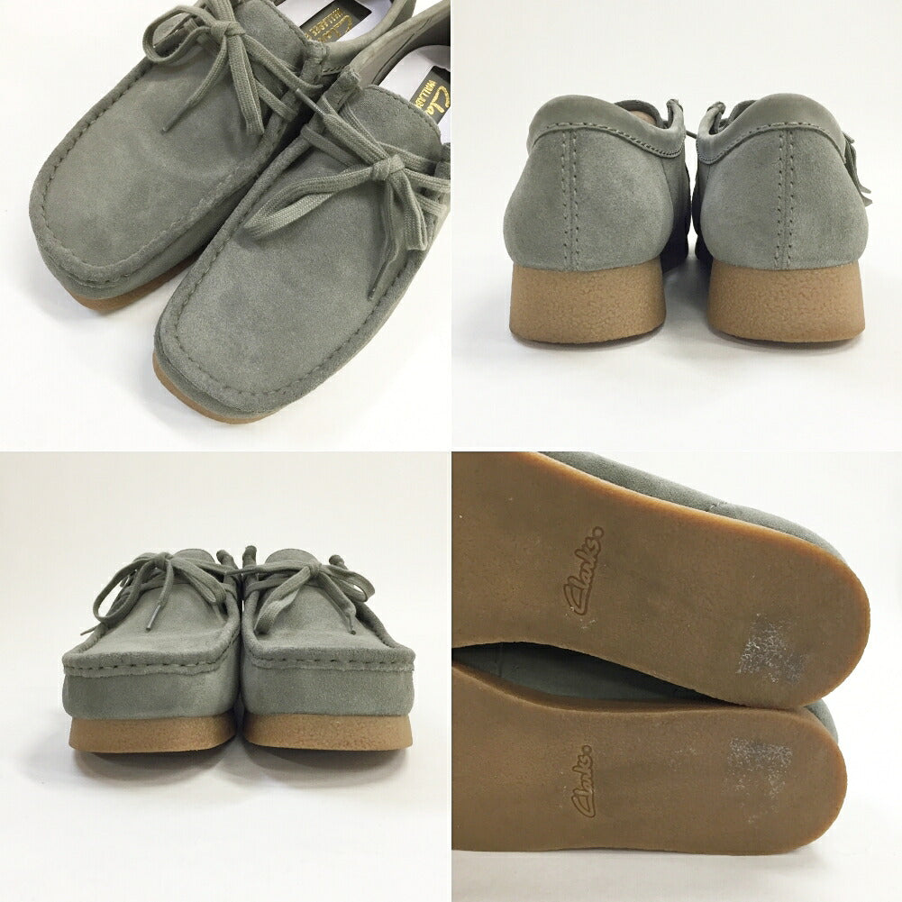 Clarks Wallabee Evo Gray Boots Size 42