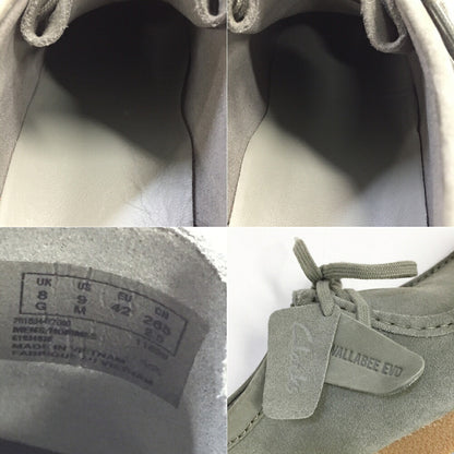 Clarks Wallabee Evo Gray Boots Size 42