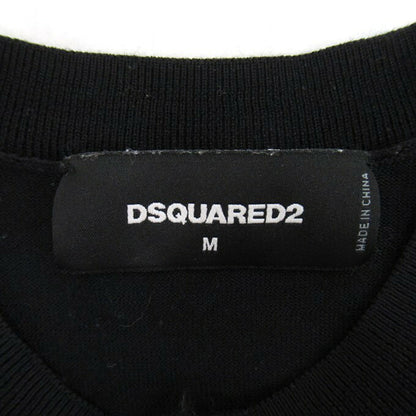 DSQUARED Crewneck Knit Sweater Black Size M