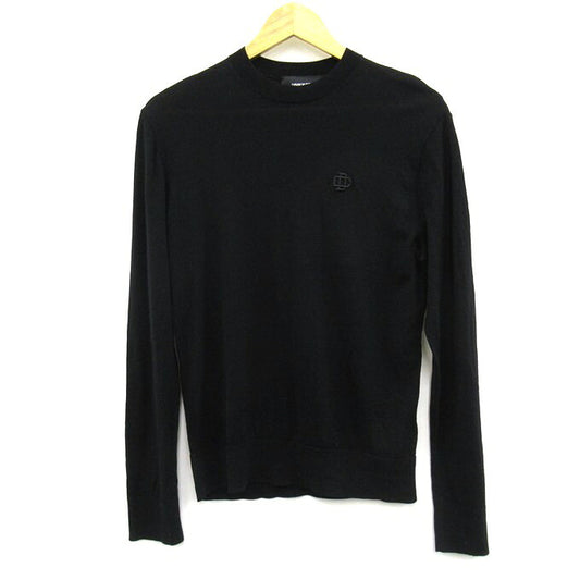 DSQUARED Crewneck Knit Sweater Black Size M