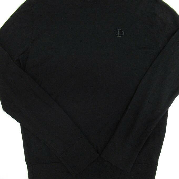 DSQUARED Crewneck Knit Sweater Black Size M