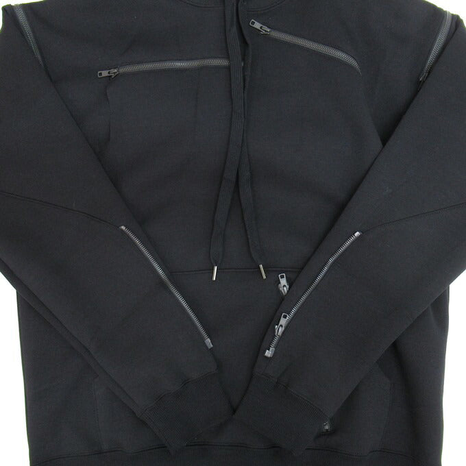 WILDSIDE x WIND AND SEA Multi Zipper Hoodie Black Size 3