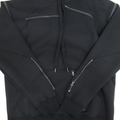 WILDSIDE x WIND AND SEA Multi Zipper Hoodie Black Size 3