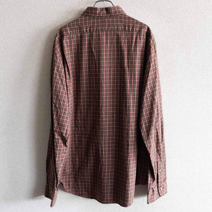 POLO RALPH LAUREN Oversize Round Check Shirt Size XL