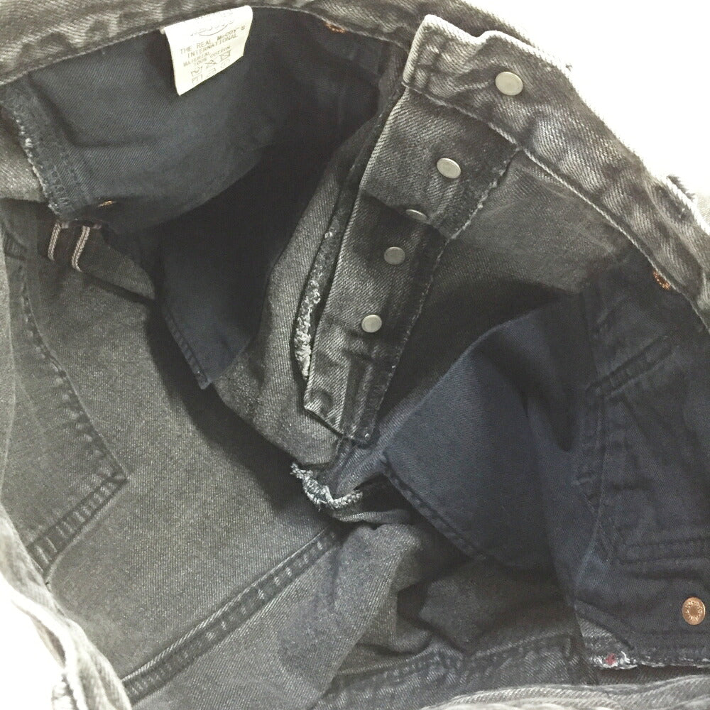 The REAL McCOY'S Joe McCoy 966BK Denim Black Size 30