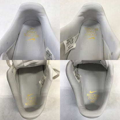 NIKE Air Force 1 Low CR7 White Gold Sneakers Size 27.5