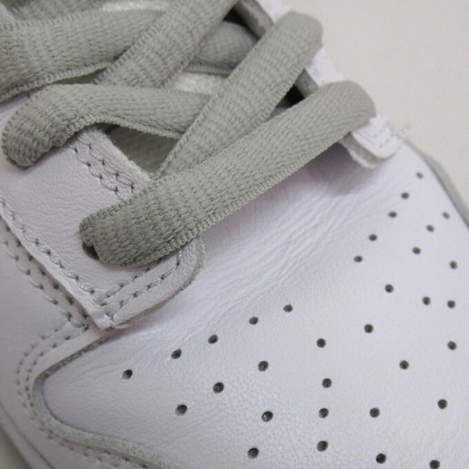 SUPREME x NIKE SB Dunk Low White Silver Sneakers Size 26.5cm