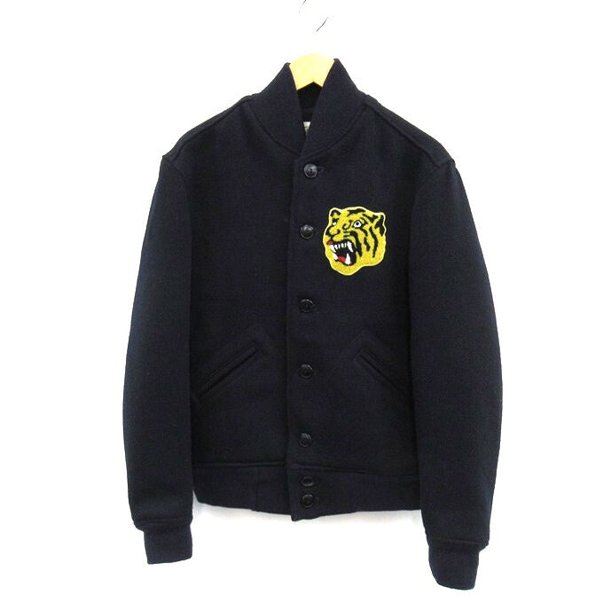 Ebbets Field Flannels x Warehouse Tigers Jacket Navy Size L