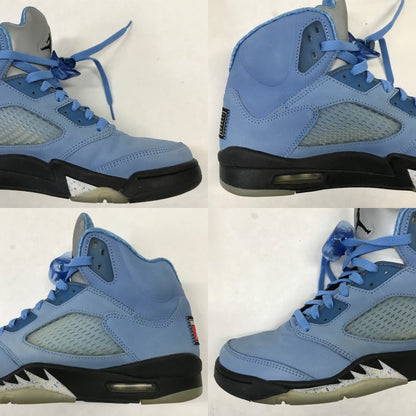 NIKE Air Jordan 5 Retro SE Blue Sneakers Size 27.5