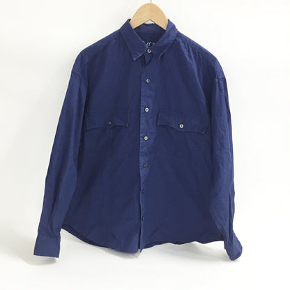 Porter Classic Roll Up Dot Shirt Navy Size M
