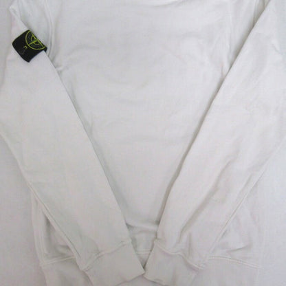 STONE ISLAND Garment Dyed Sweatshirt White Size M
