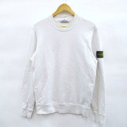 STONE ISLAND Garment Dyed Sweatshirt White Size M