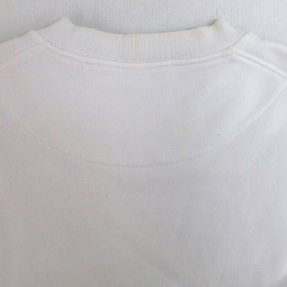 STONE ISLAND Garment Dyed Sweatshirt White Size M