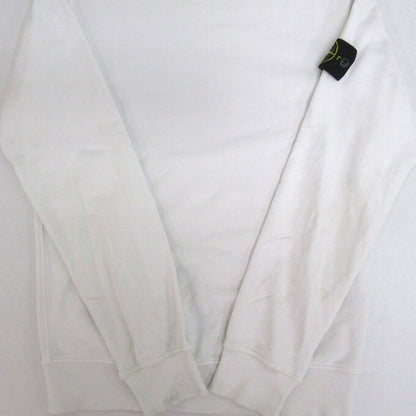 STONE ISLAND Garment Dyed Sweatshirt White Size M