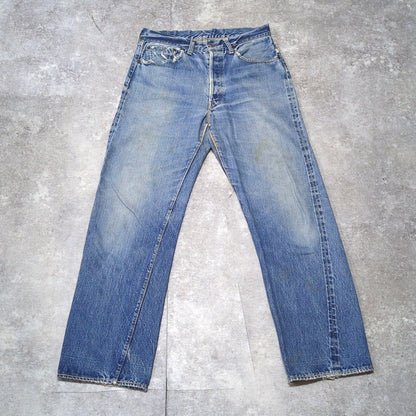LEVI'S 50s Vintage 501XX Hidden Rivet Denim Jeans Size W31