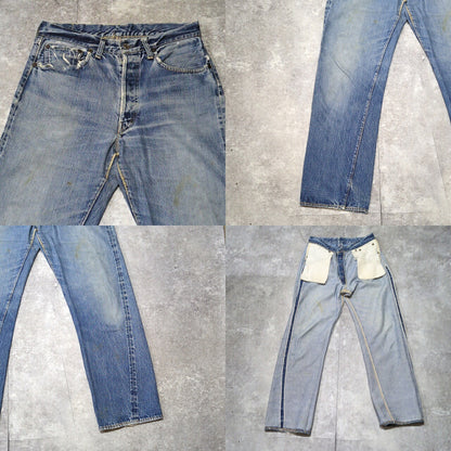 LEVI'S 50s Vintage 501XX Hidden Rivet Denim Jeans Size W31