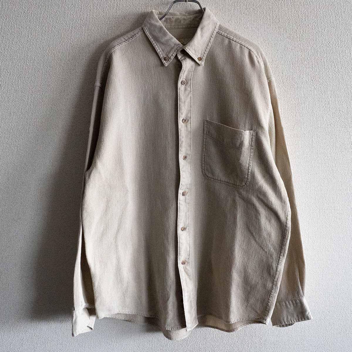 Eddie Bauer Oversized Button-Down Shirt Size BD