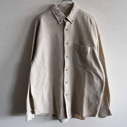 Eddie Bauer Oversized Button-Down Shirt Size BD