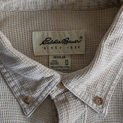 Eddie Bauer Oversized Button-Down Shirt Size BD
